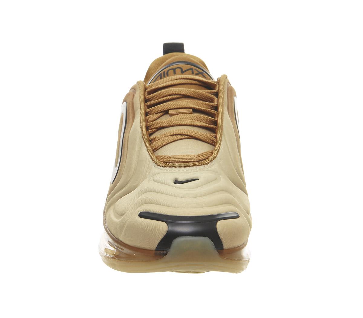 NikeAir Max 720Wheat Black Club Gold F
