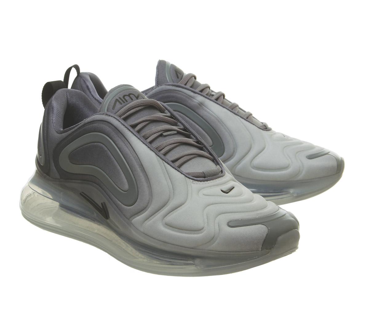 NikeAir Max 720Anthracite Black Metallic Silver