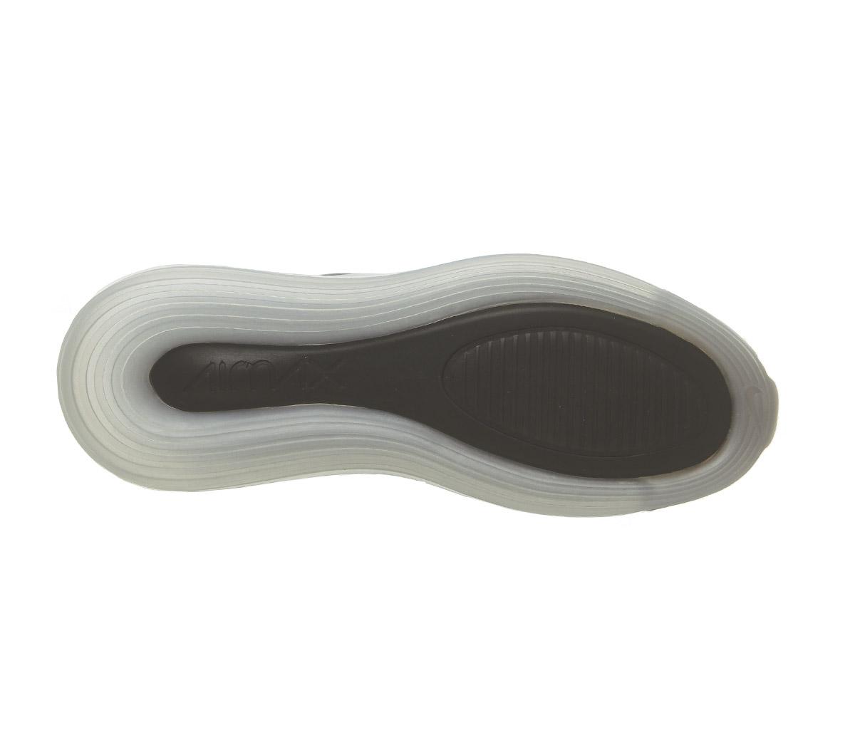 NikeAir Max 720Anthracite Black Metallic Silver