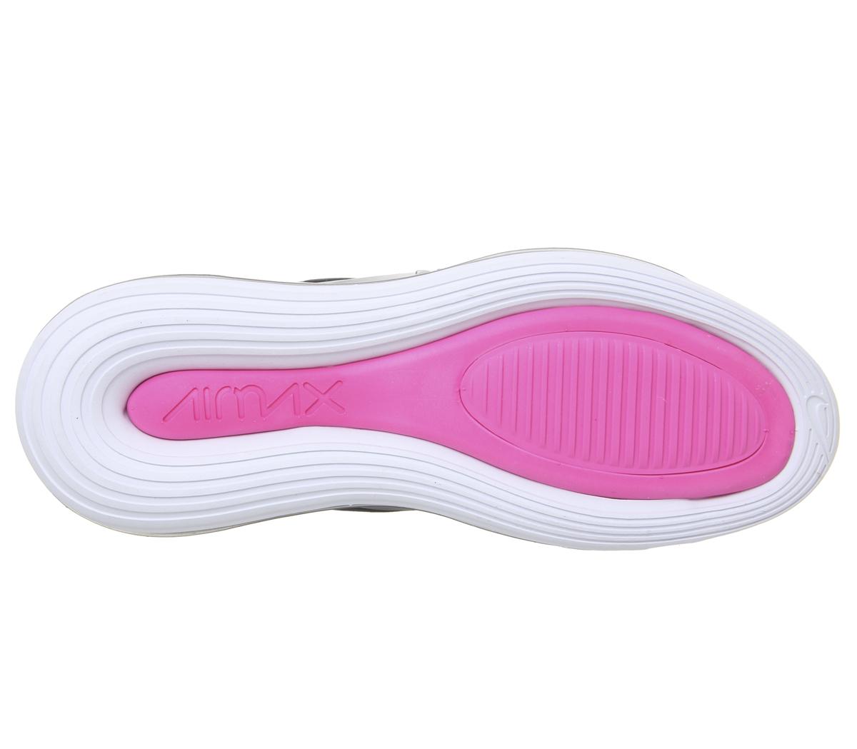 NikeAir Max 720Black Laser Fuchsia Orange