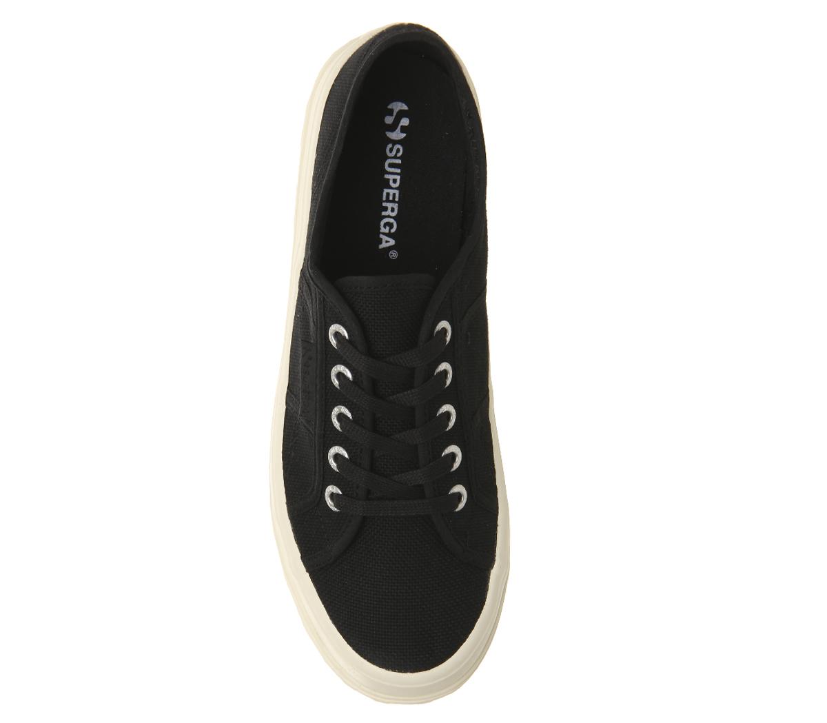 Superga2555Black Off White Exclusive