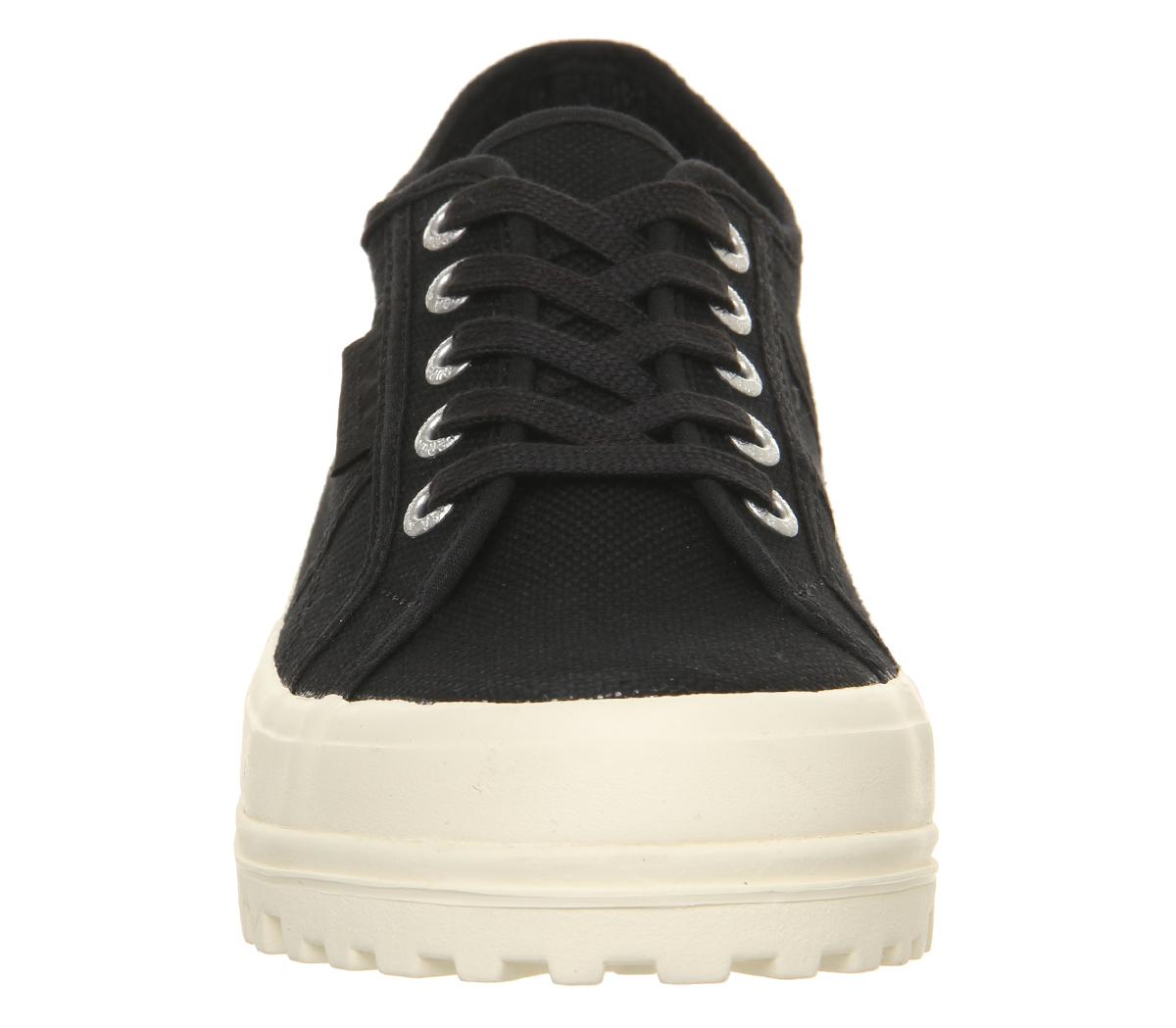 Superga2555Black Off White Exclusive