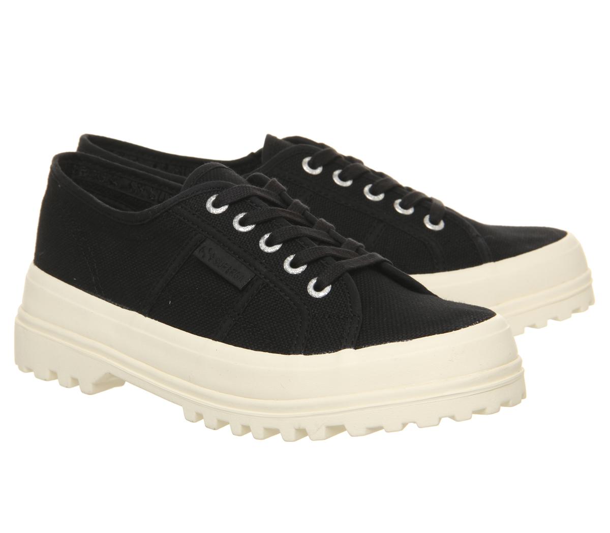 Superga2555Black Off White Exclusive
