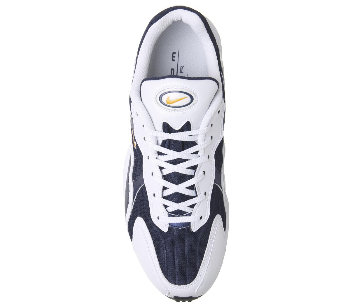 NikeZoom AlphaMidnight Navy Citron White Black Qs