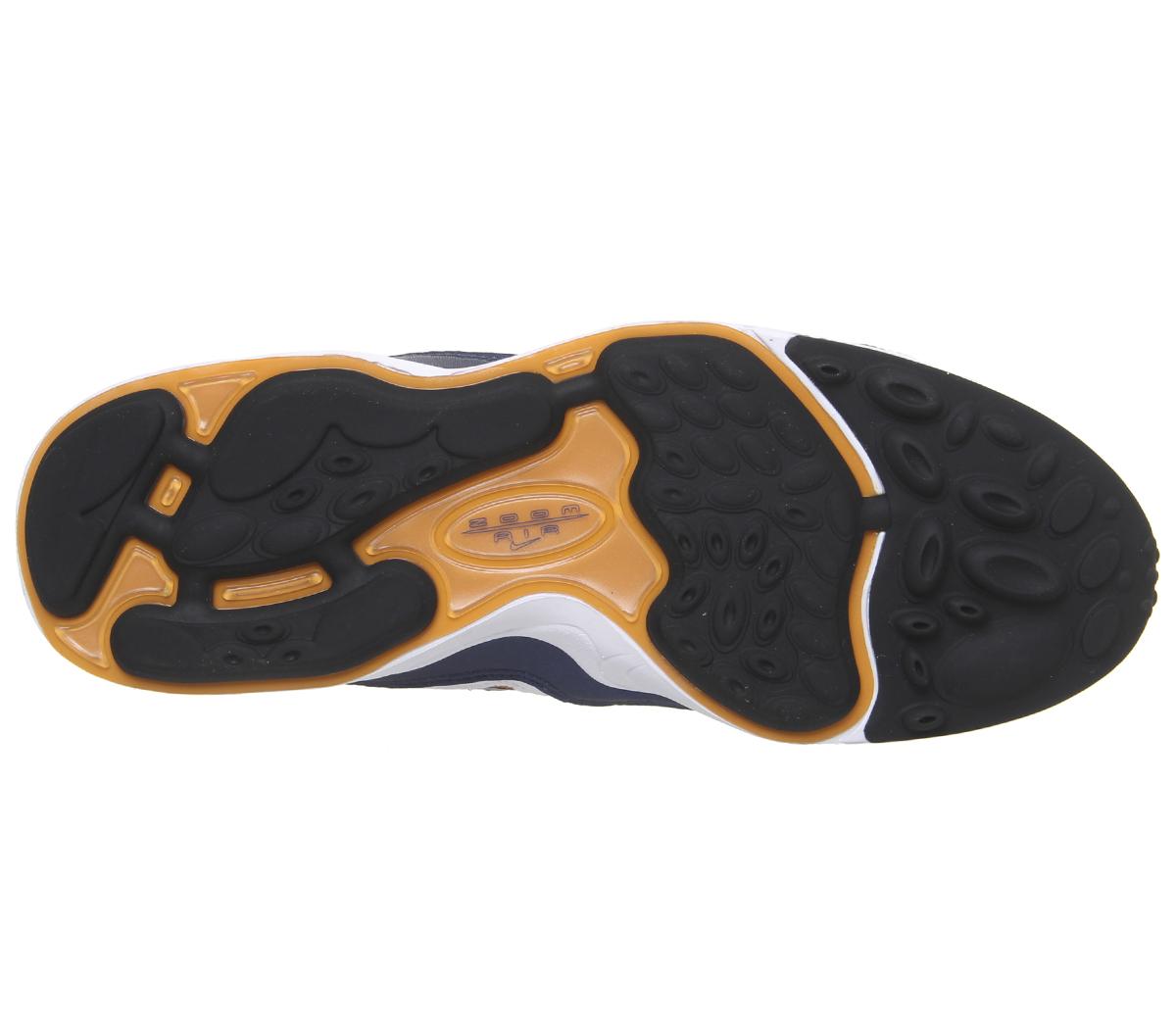 NikeZoom AlphaMidnight Navy Citron White Black Qs