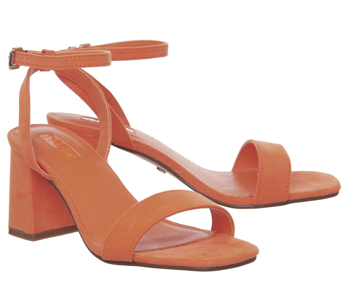 OFFICEMillions Square Toe Two PartOrange