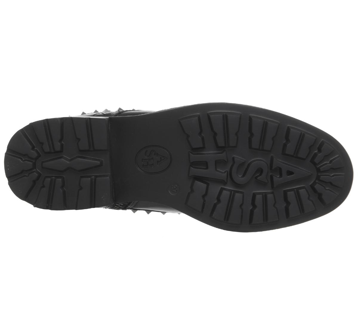 AshWolf Stud BootsBlack Silver