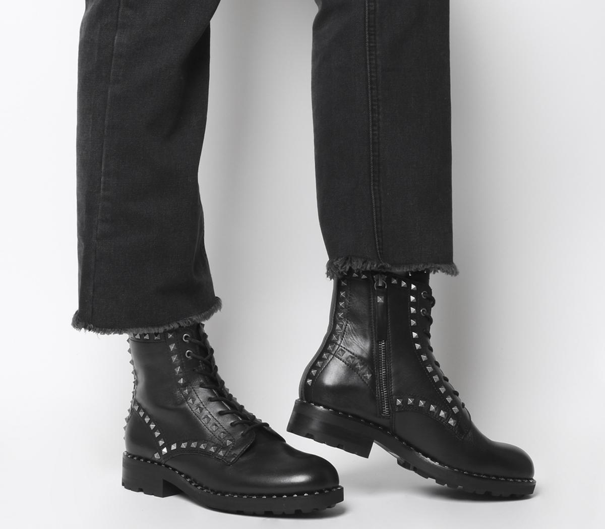 Ash wolf sales studded boots