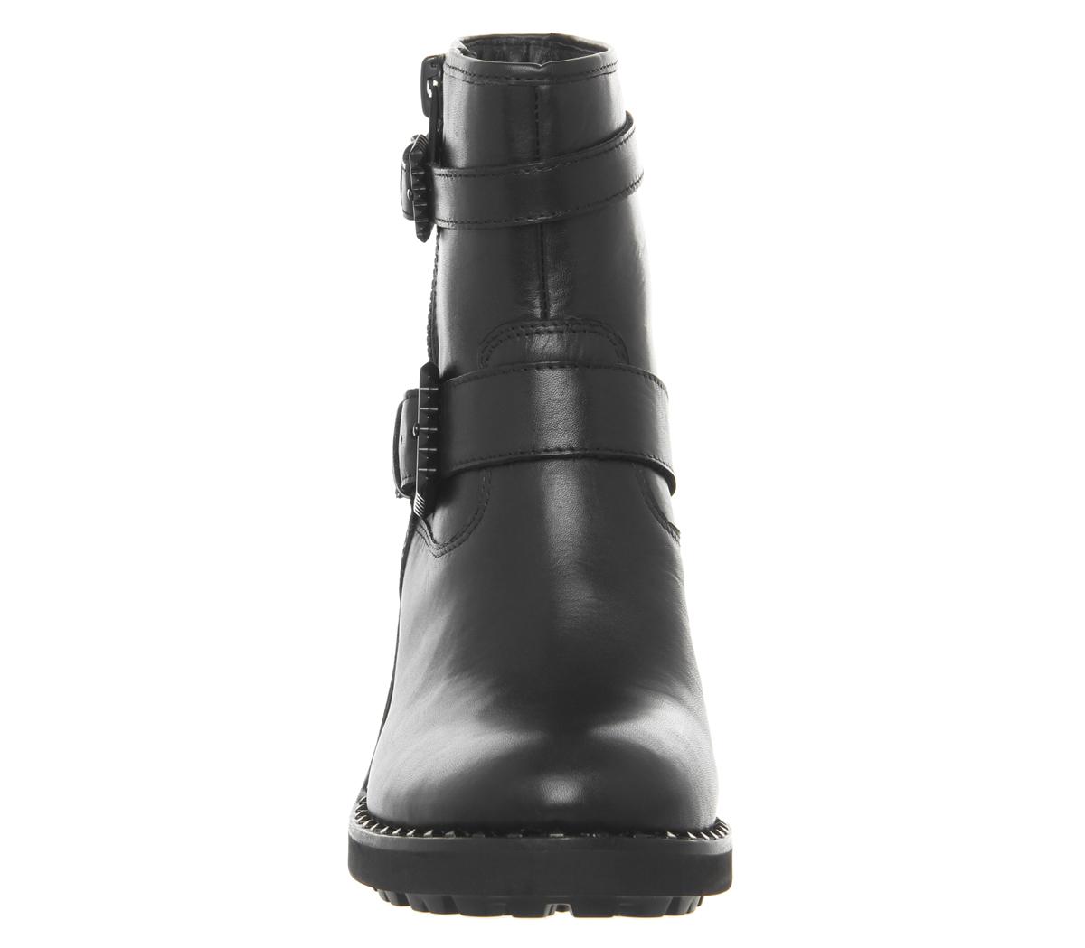 Ash Xenon Boots Black - Women's Ankle Boots