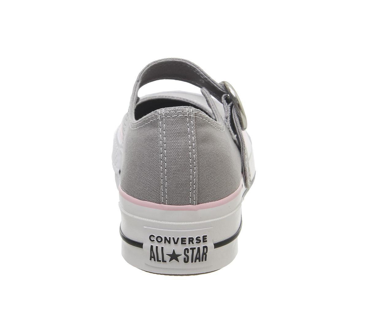 ConverseAll Star Mary Jane OxGrey Pink White Exclusive