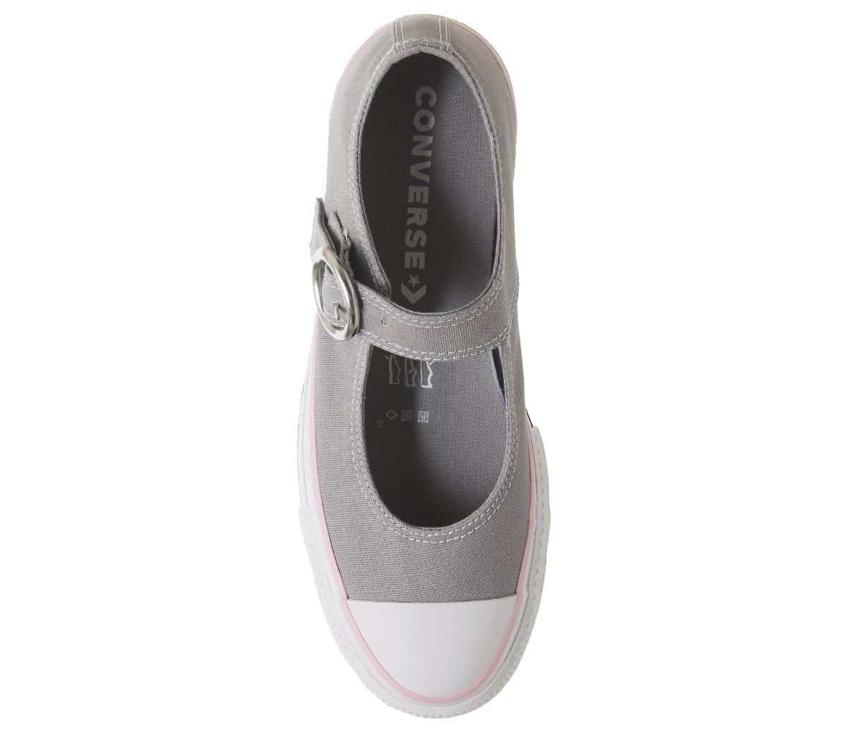ConverseAll Star Mary Jane OxGrey Pink White Exclusive