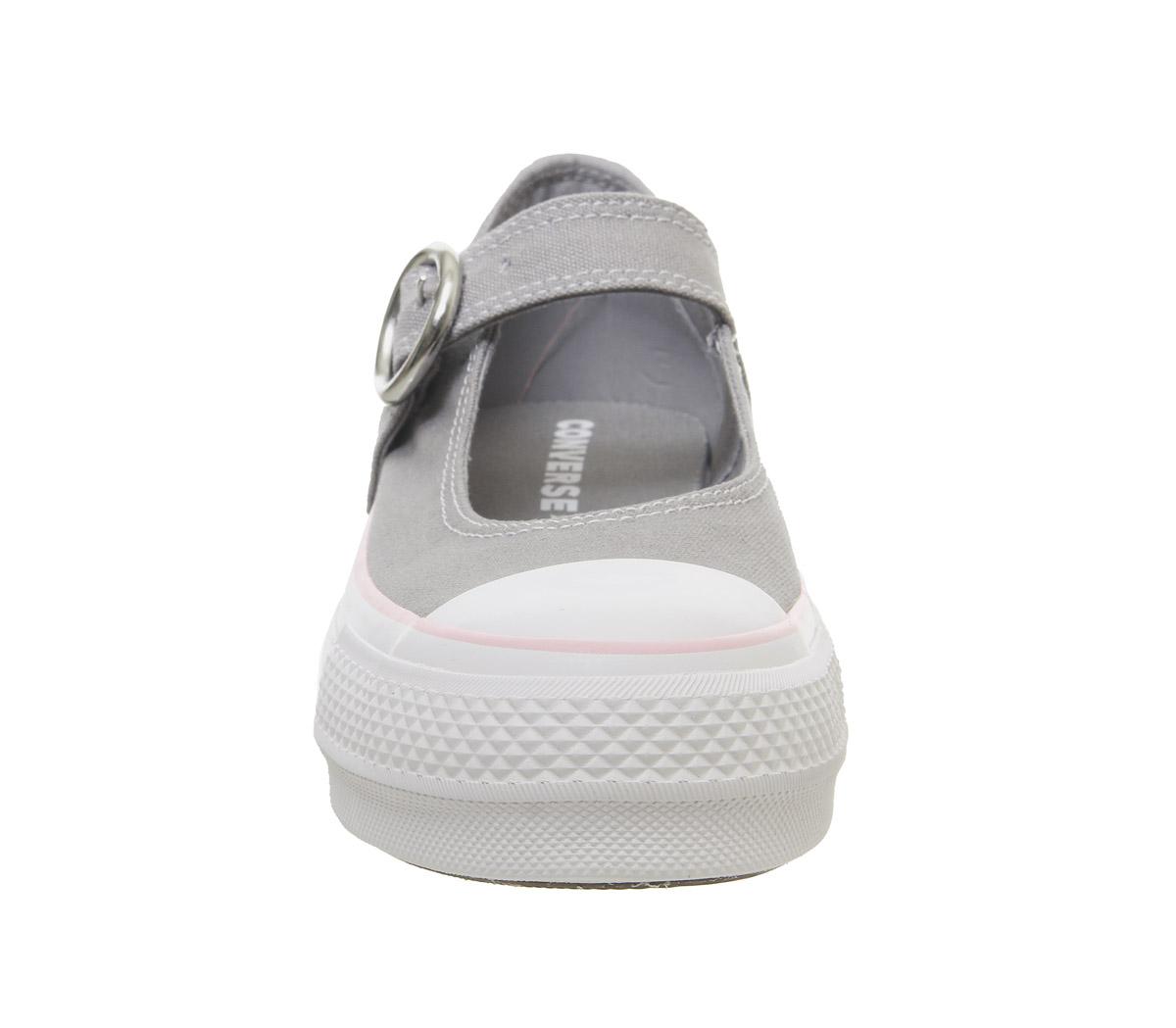 ConverseAll Star Mary Jane OxGrey Pink White Exclusive