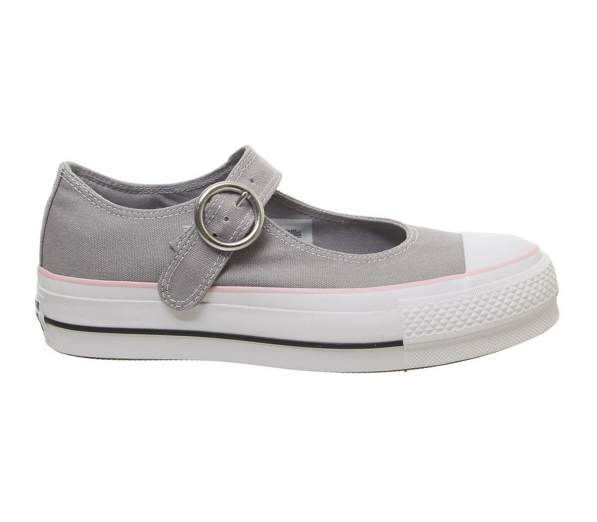 ConverseAll Star Mary Jane OxGrey Pink White Exclusive