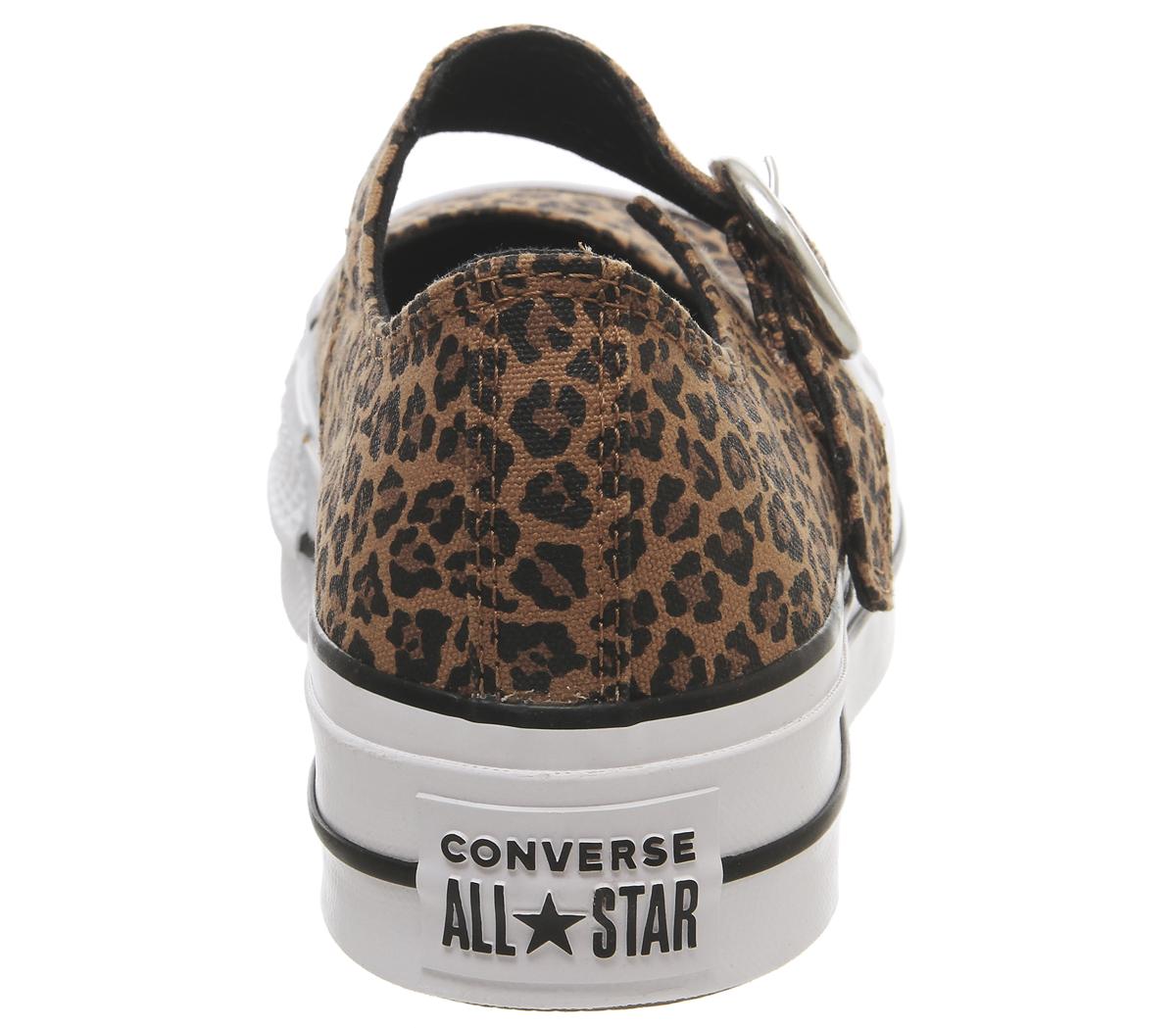 ConverseAll Star Mary Jane OxLeopard White Exclusive