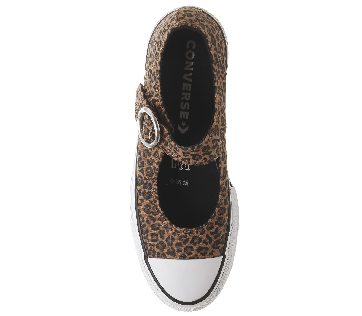 ConverseAll Star Mary Jane OxLeopard White Exclusive