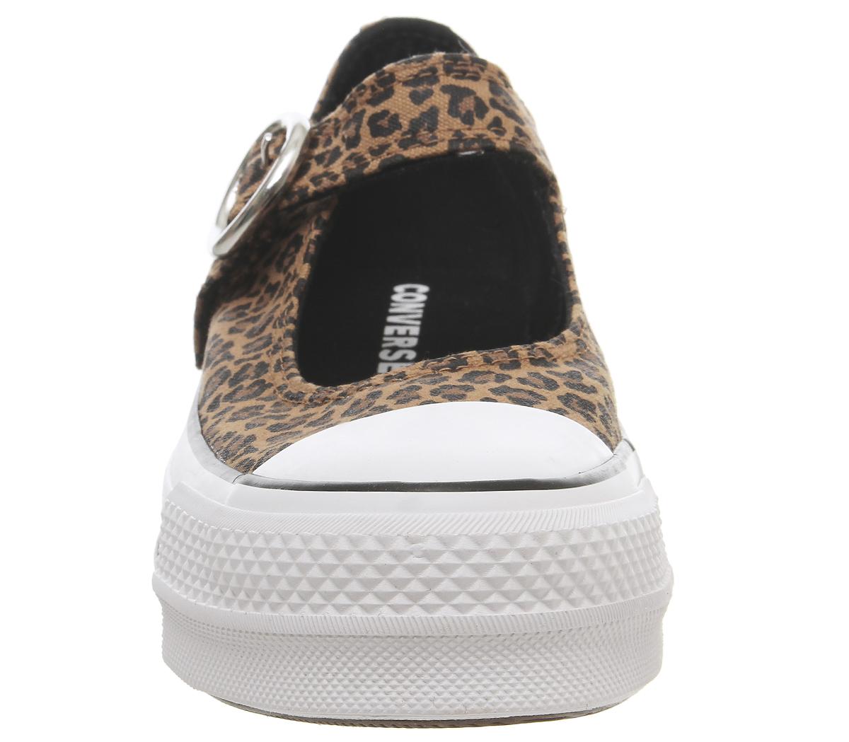 ConverseAll Star Mary Jane OxLeopard White Exclusive