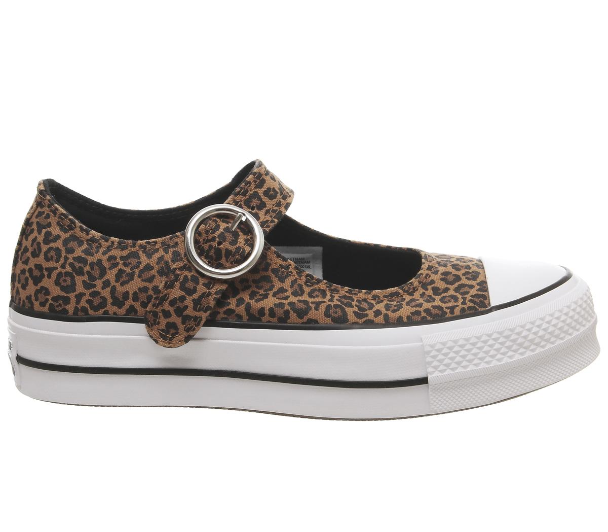ConverseAll Star Mary Jane OxLeopard White Exclusive