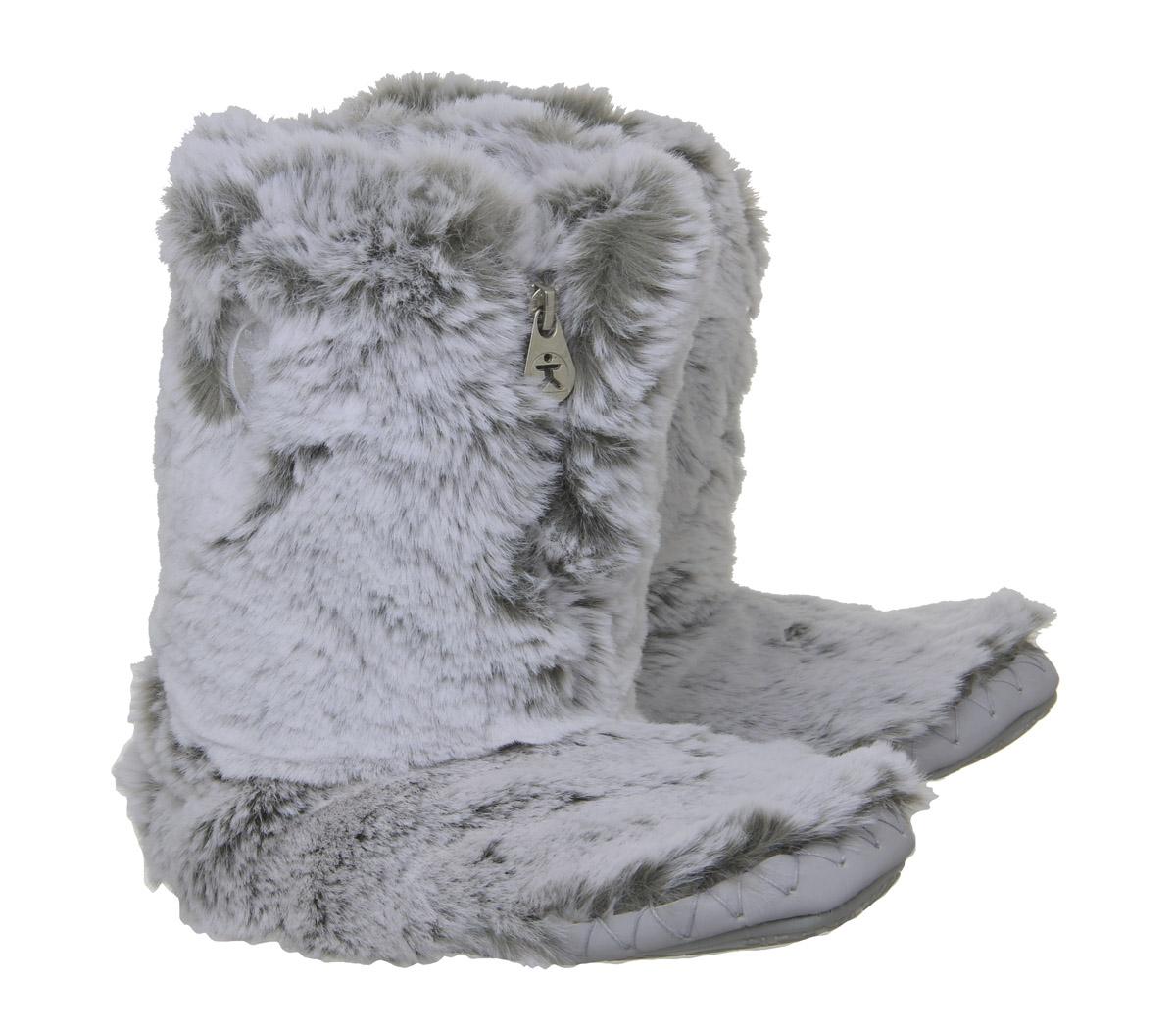 Bedroom Athletics Cole Slipper Boots Artic Wolf Women's Slippers