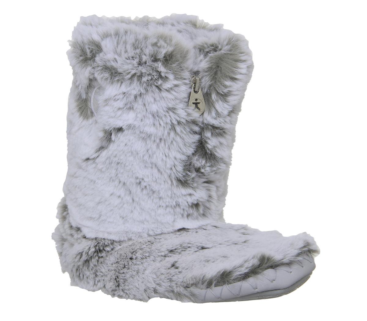 Bedroom Athletics Cole Slipper Boots Artic Wolf Women's Slippers