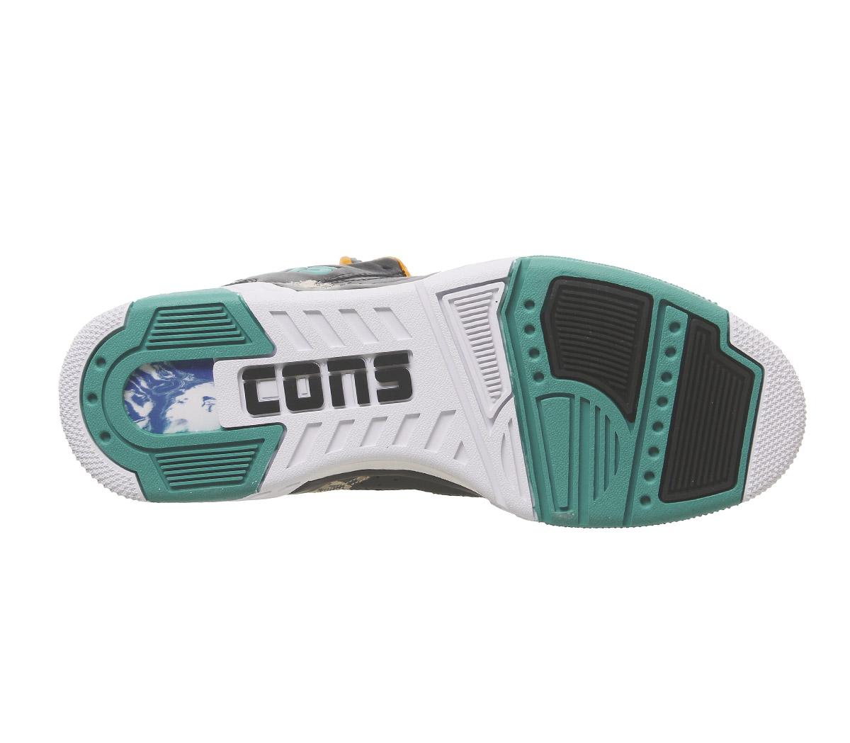 ConverseErx 260 MidBlack Rapid Teal Orange
