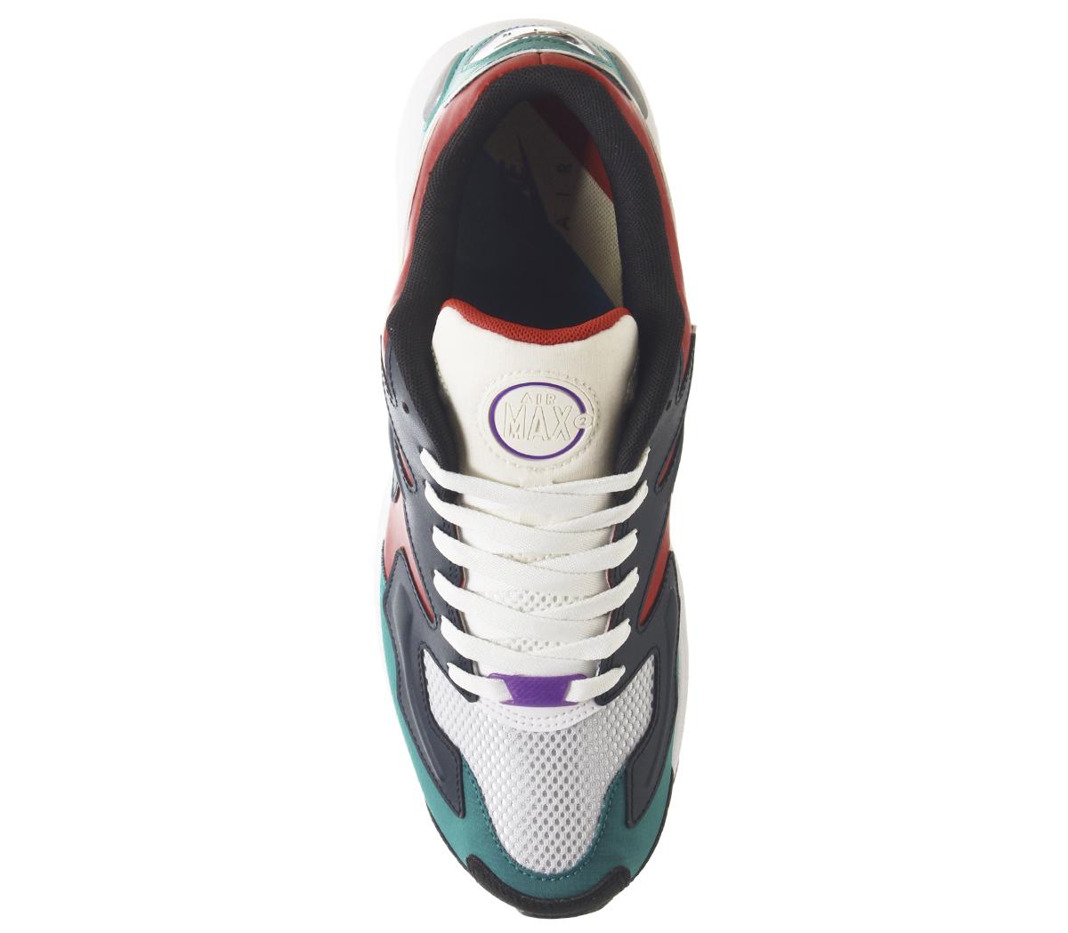 NikeAir Max 2 LightHabenero Red Amoury Navy Qs
