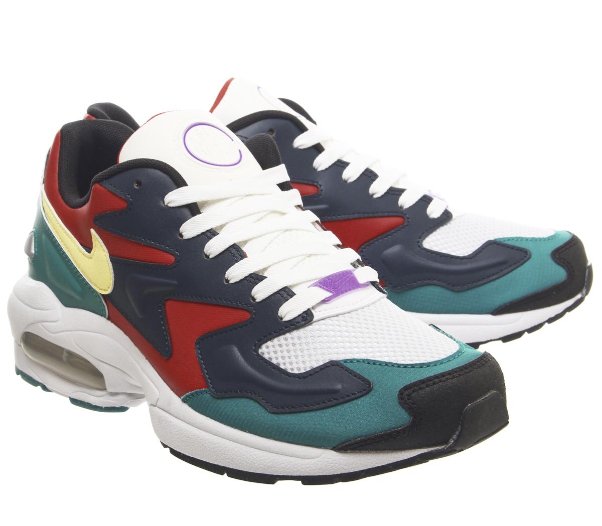 NikeAir Max 2 LightHabenero Red Amoury Navy Qs