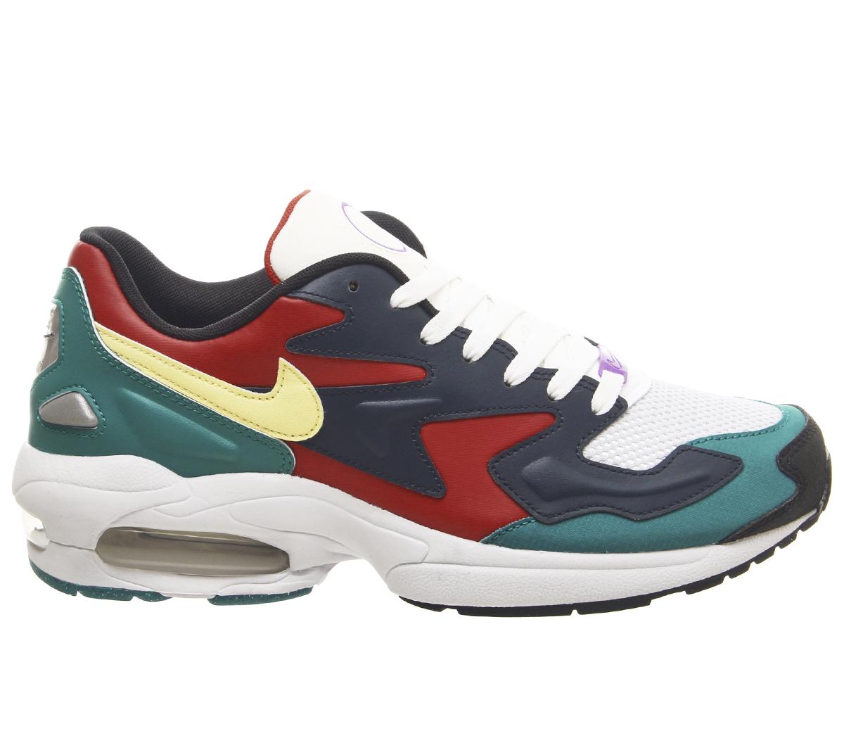 NikeAir Max 2 LightHabenero Red Amoury Navy Qs