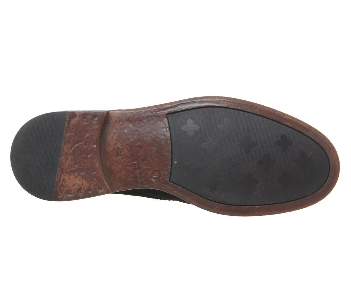 OFFICEInterpreter Brogue BootChocolate Suede