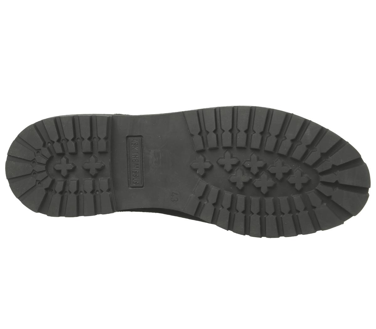 Ask the MissusIon Lace BootBlack Nubuck