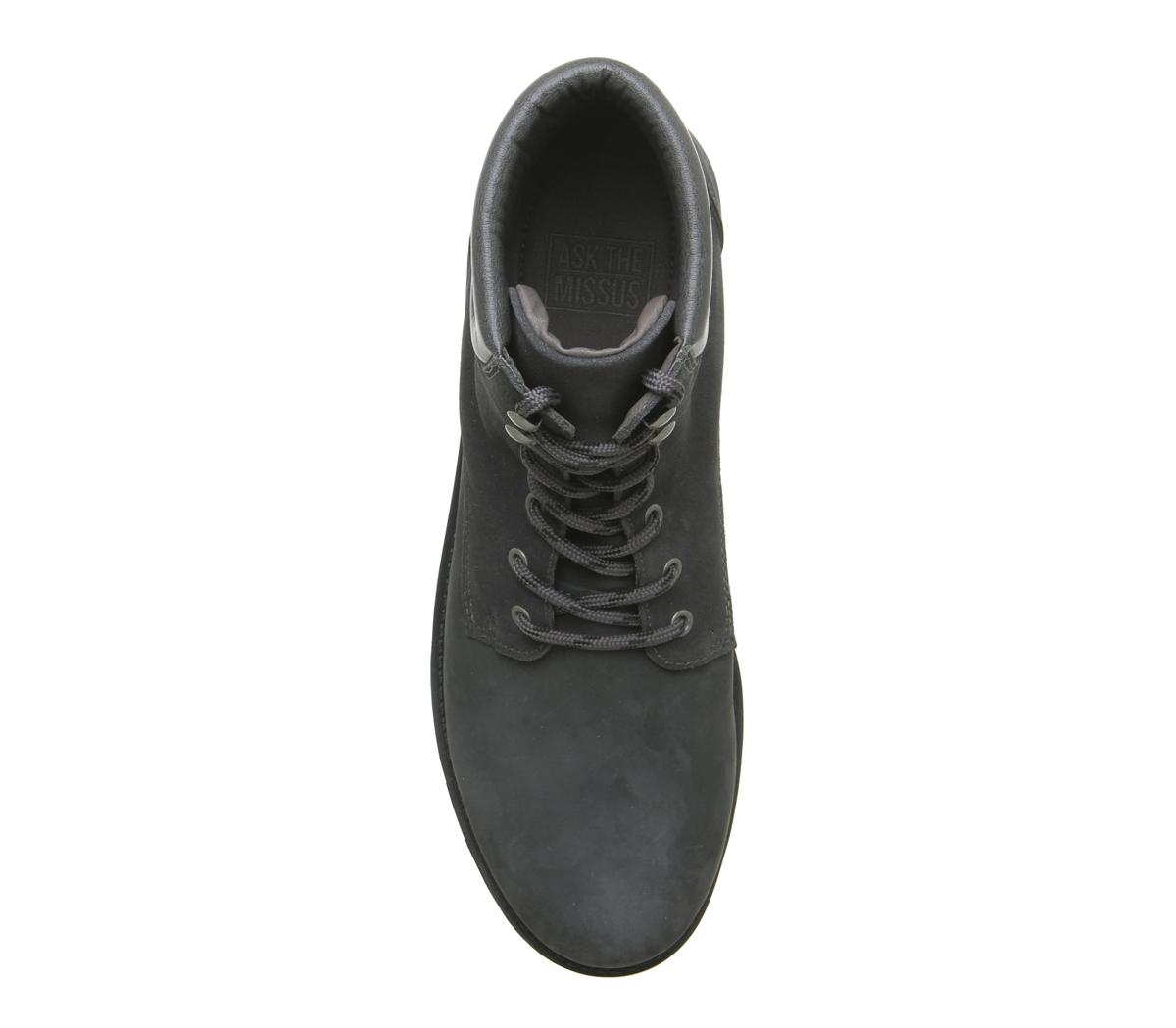 Ask the MissusIon Lace BootGrey Nubuck