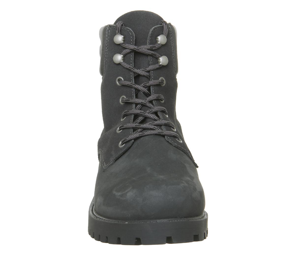 Ask the MissusIon Lace BootGrey Nubuck