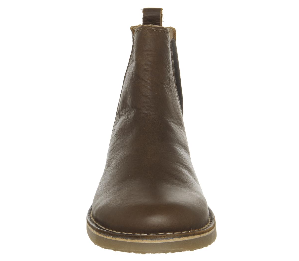OFFICEInferno Chelsea BootDark Tan Leather