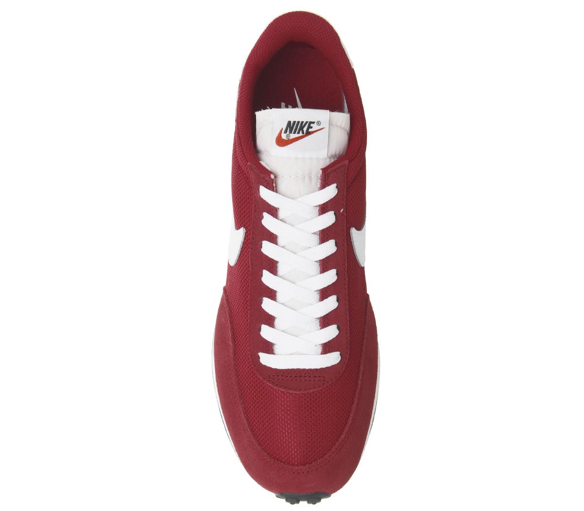 nike tailwind black and red