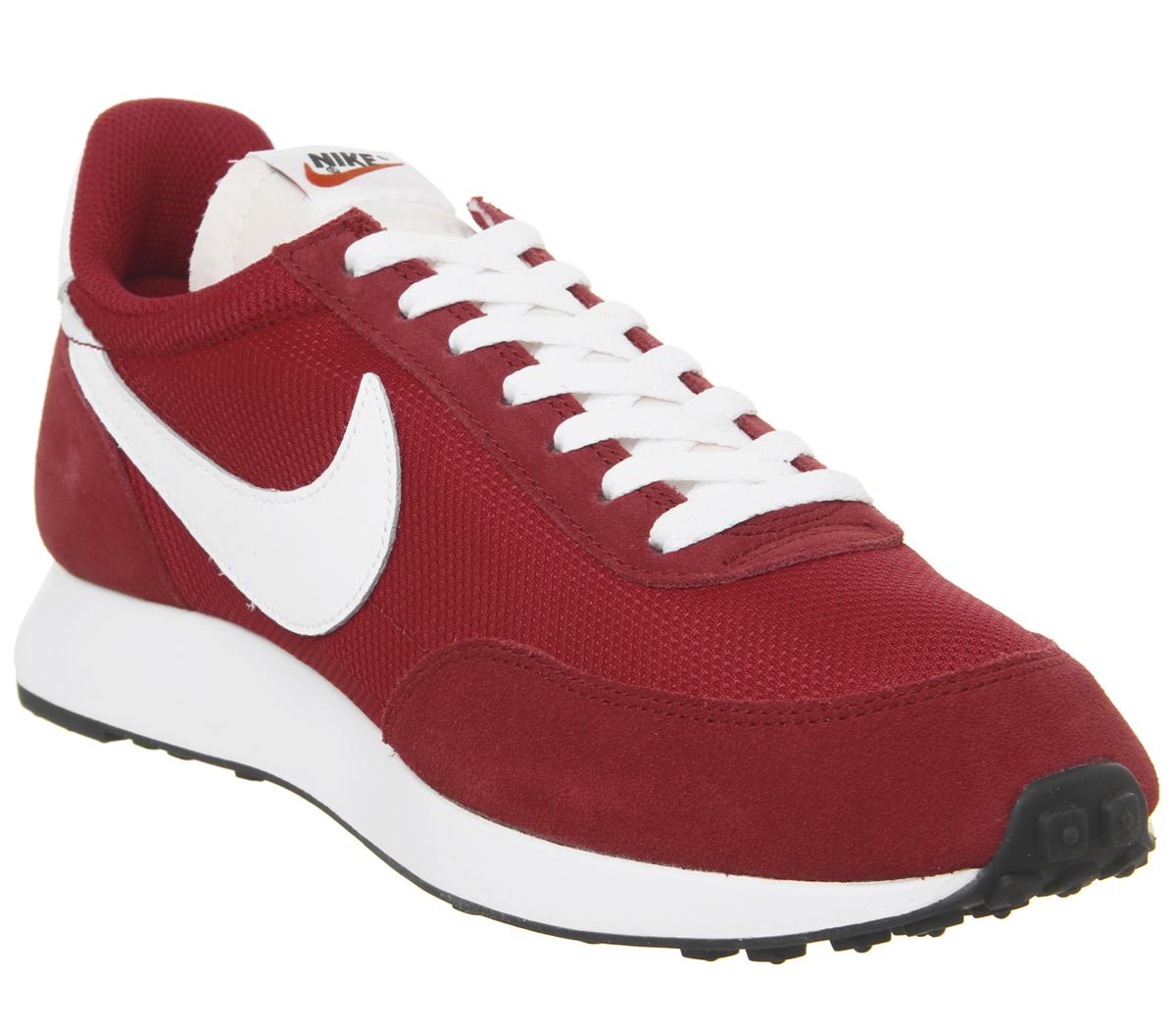 nike tailwind 79 red and white