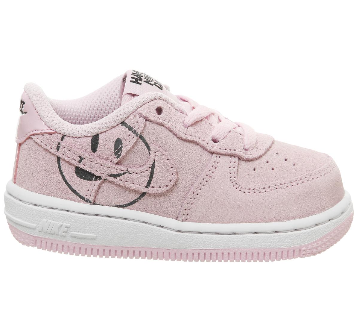 NikeAir Force 1 Lv8 InfantPink Foam Smile