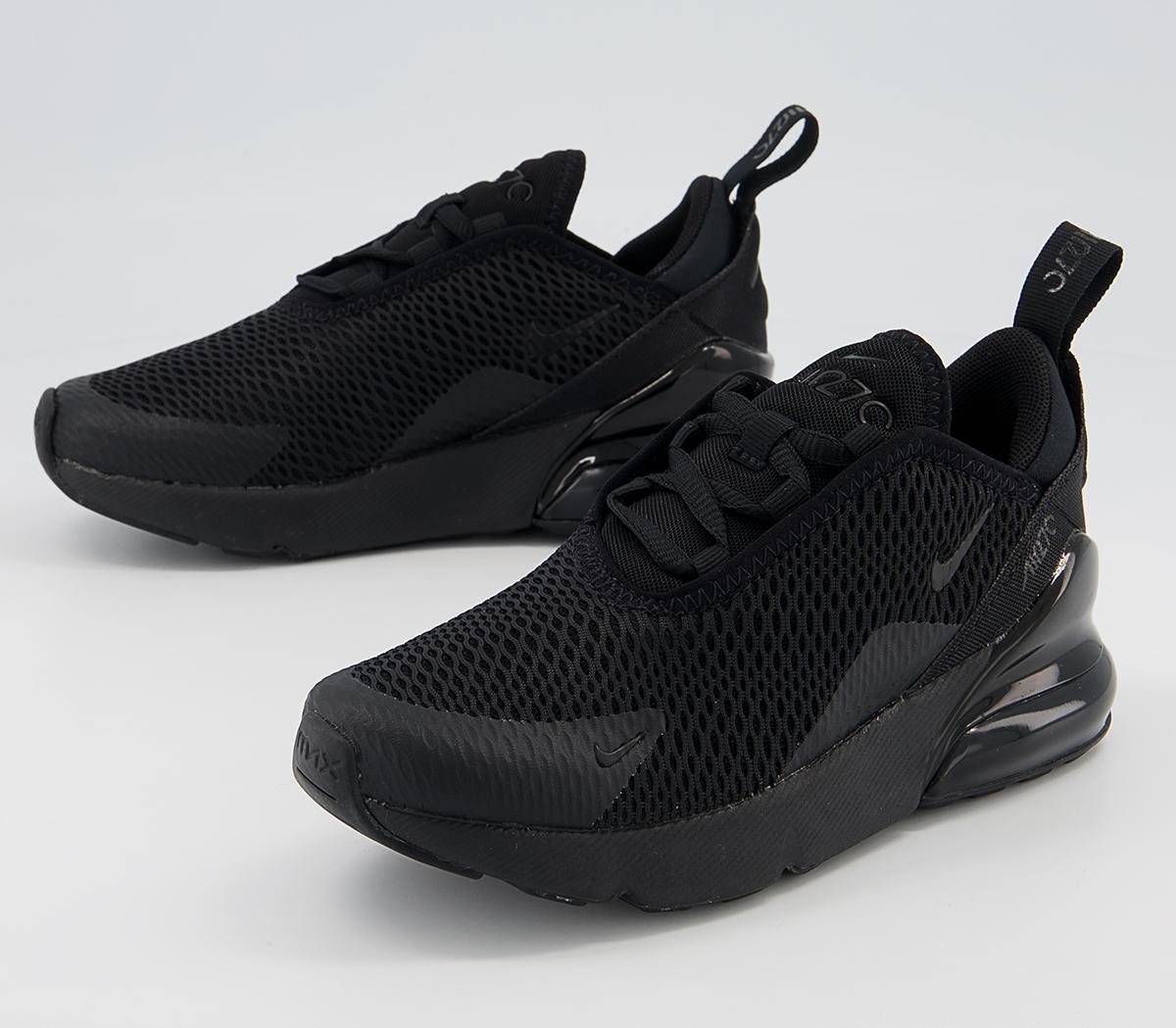 Nike Air Max 270 Ps Trainers Nike Air Max 270 Ps Trainers Black Mono