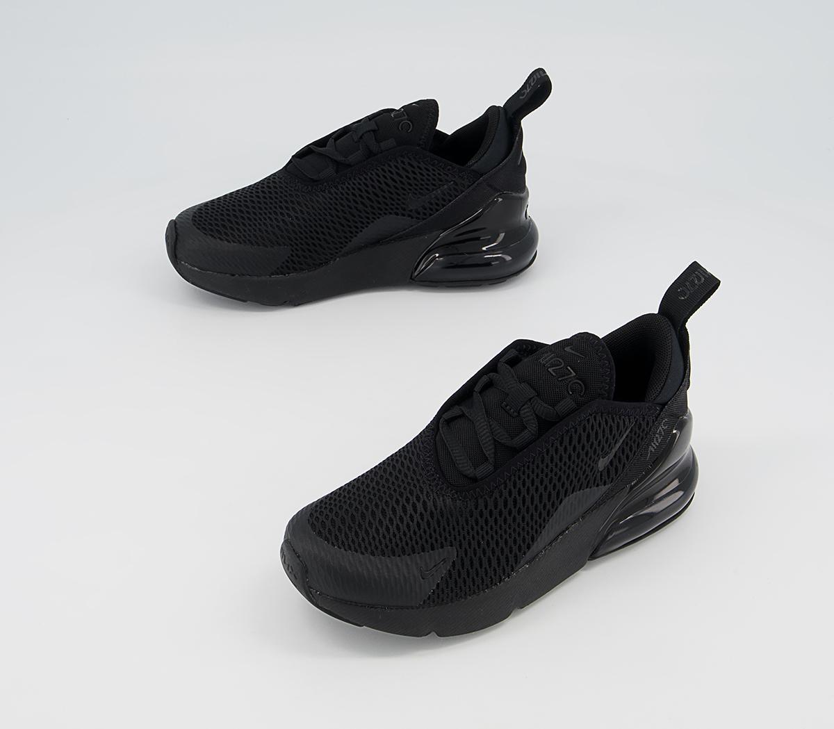 Nike Air Max 270 Ps Trainers Nike Air Max 270 Ps Trainers Black Mono