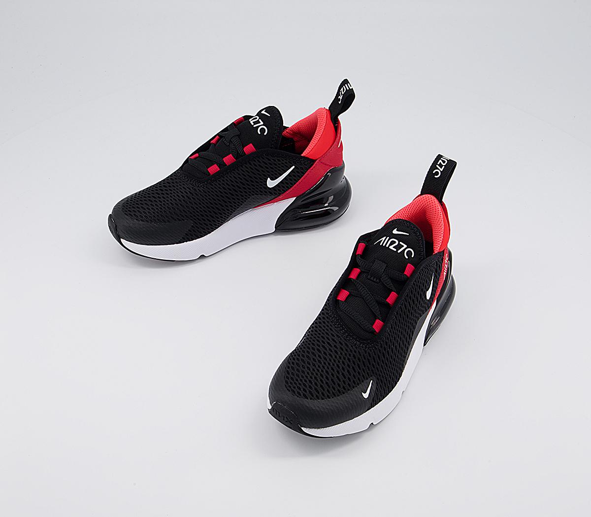 nike 270 womens black and red
