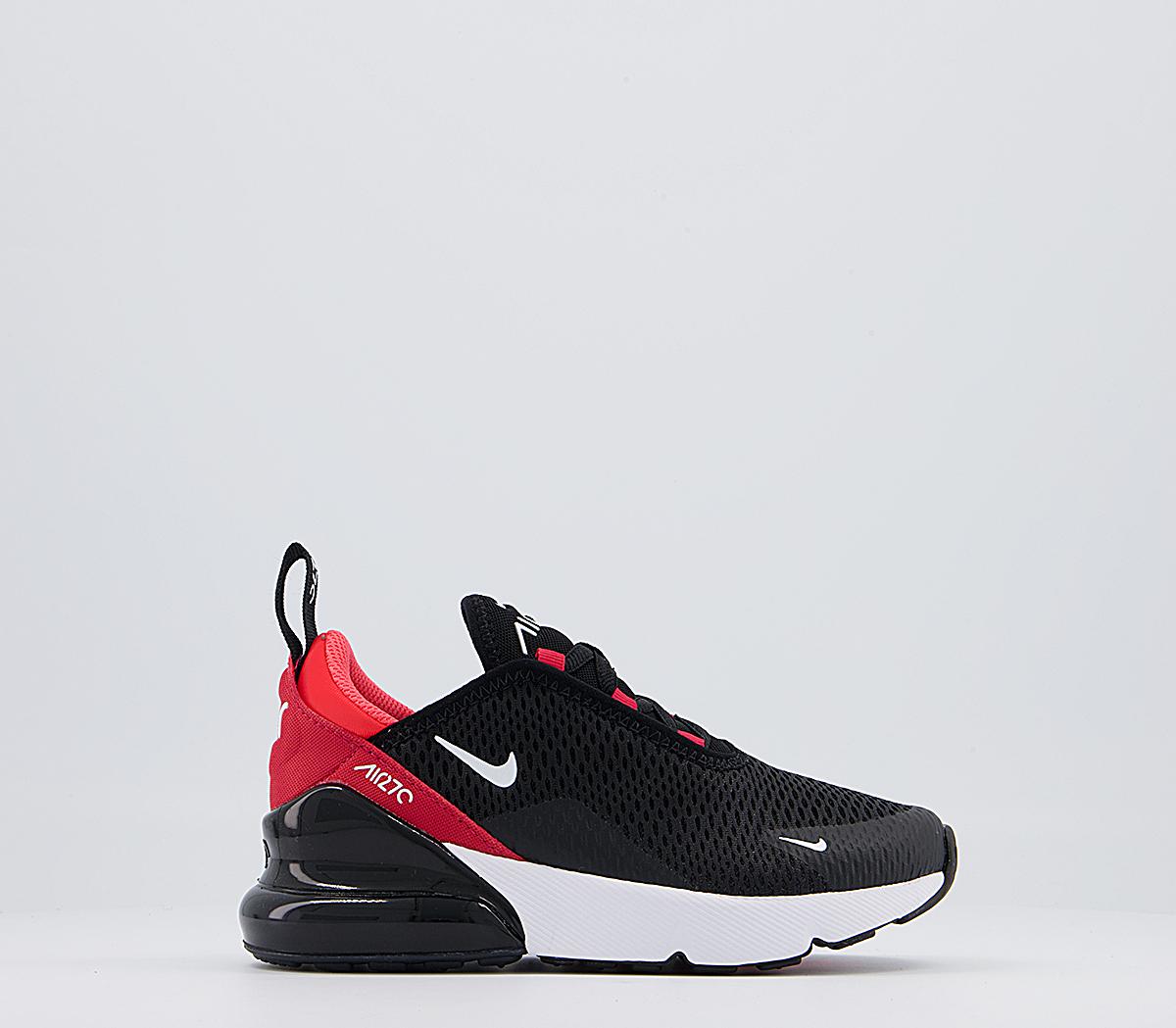 NikeAir Max 270 Ps TrainersBlack White University Red