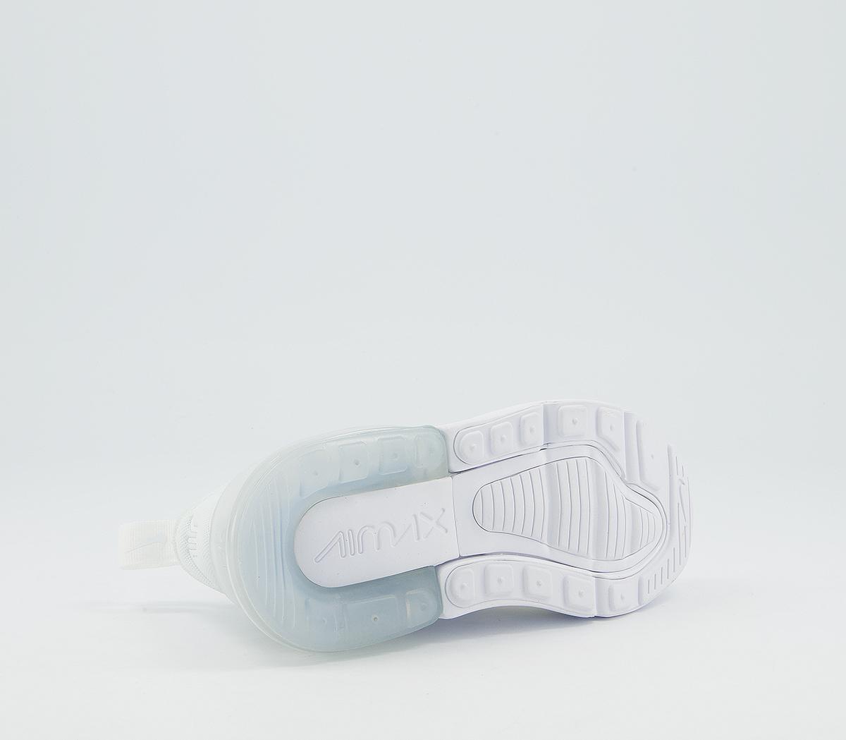 NikeAir Max 270 PsWhite White Metallic Silver