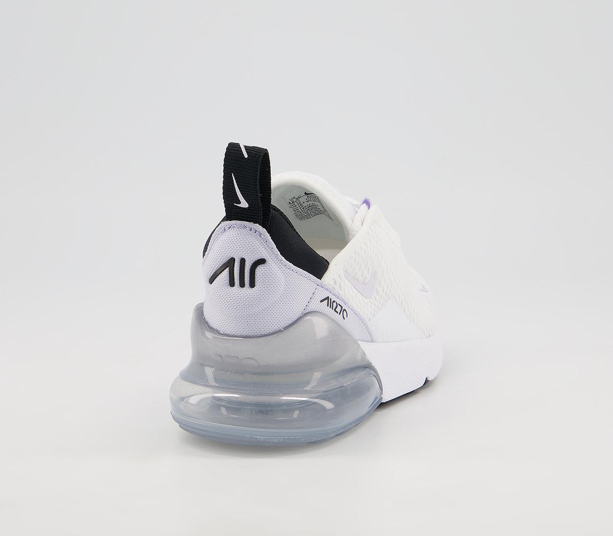 Nike Air Max 270 Ps Trainers Nike Air Max 270 Ps Trainers White Pure Violet Black Metallic Silver