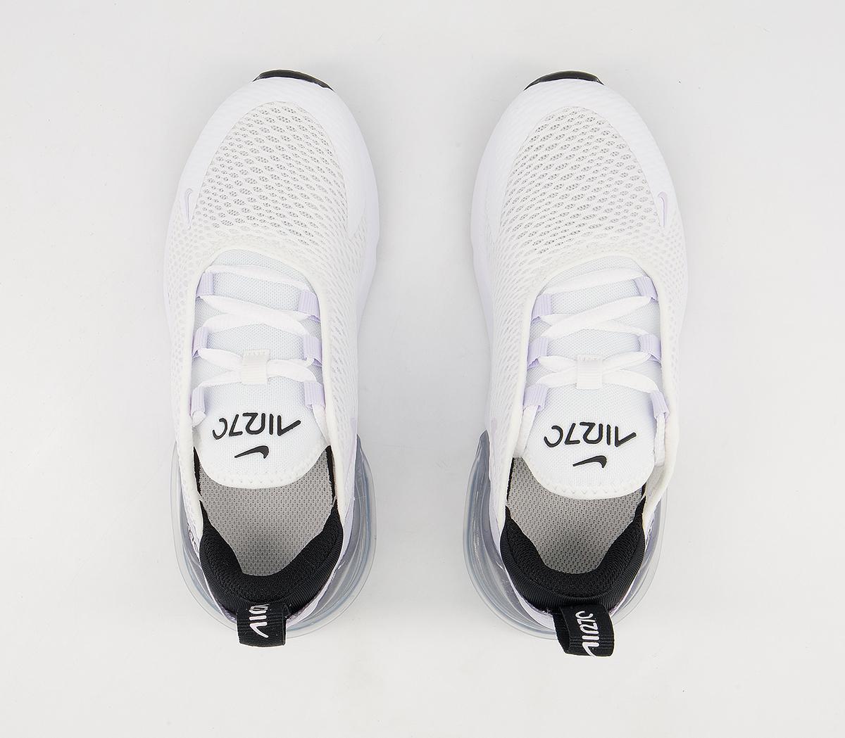 Nike Air Max 270 Ps Trainers Nike Air Max 270 Ps Trainers White Pure Violet Black Metallic Silver