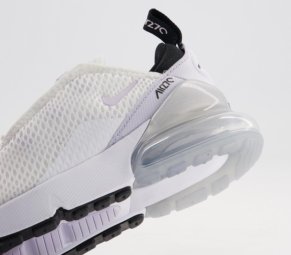 Nike Air Max 270 Ps Trainers Nike Air Max 270 Ps Trainers White Pure Violet Black Metallic Silver