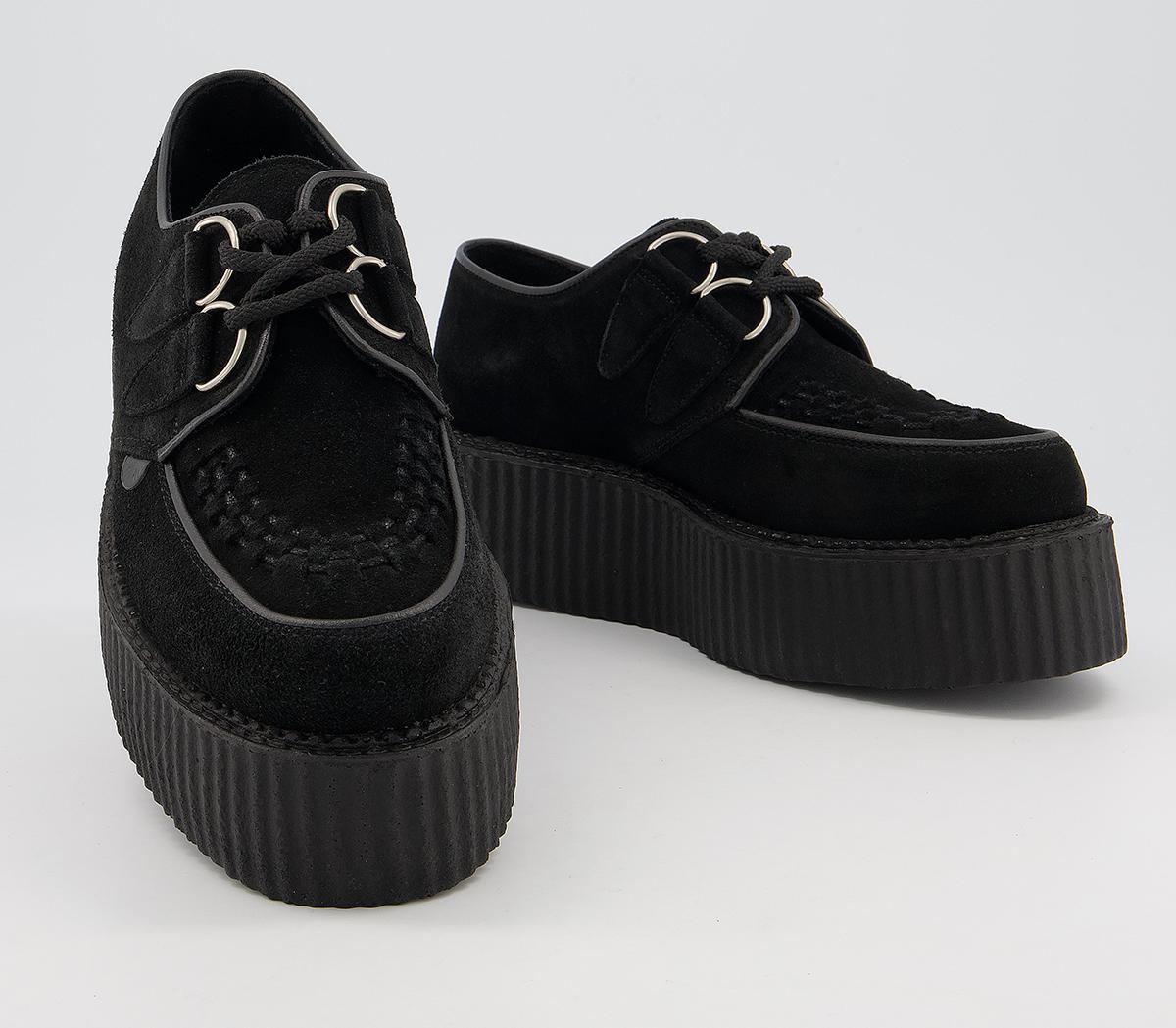 UndergroundWulfrun Double CreepersBlack Suede