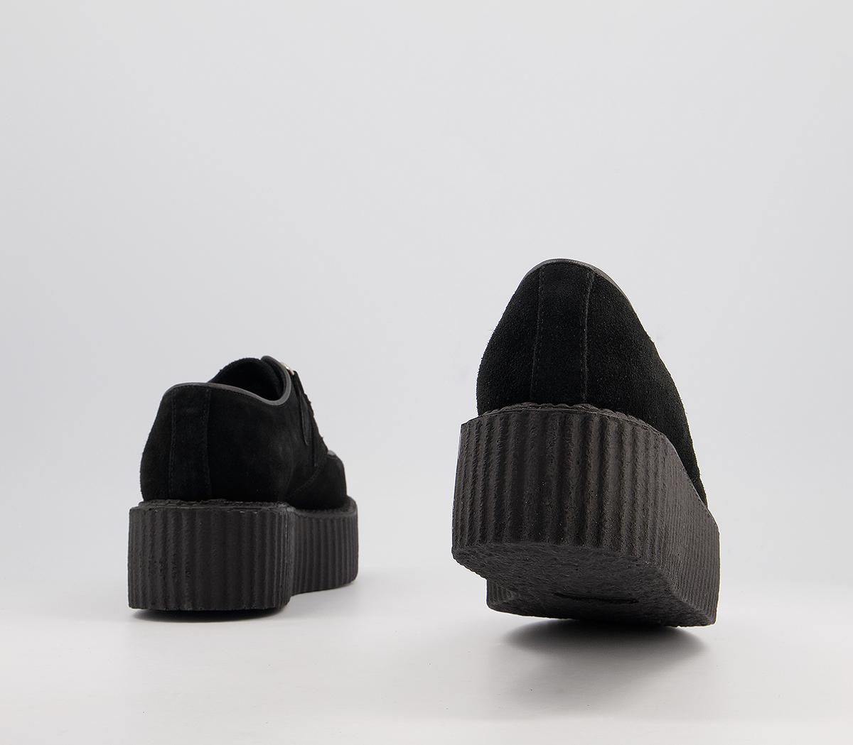 UndergroundWulfrun Double CreepersBlack Suede