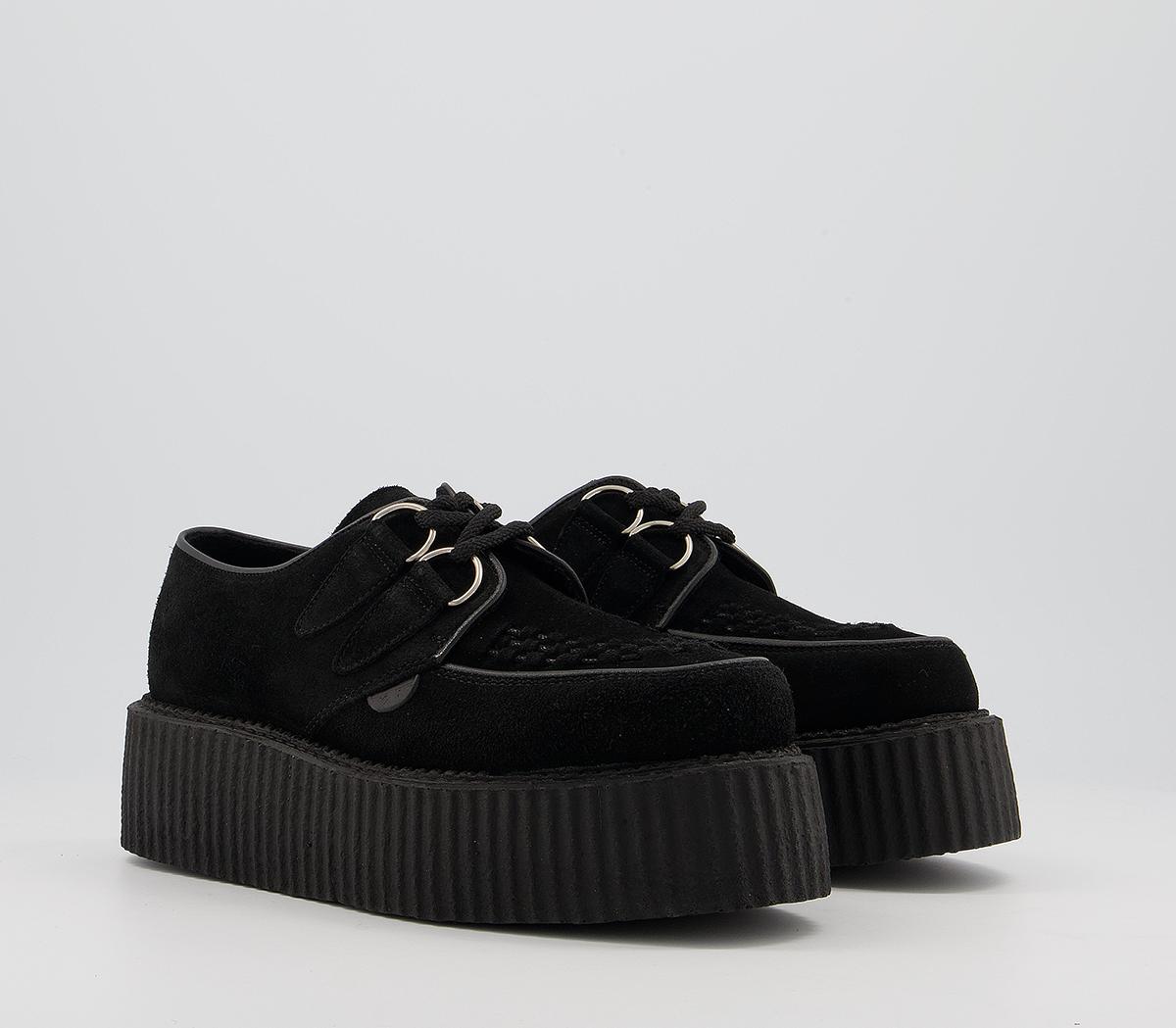 UndergroundWulfrun Double CreepersBlack Suede