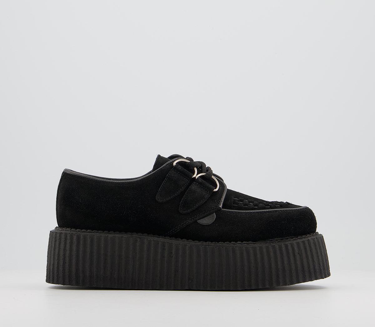 UndergroundWulfrun Double CreepersBlack Suede