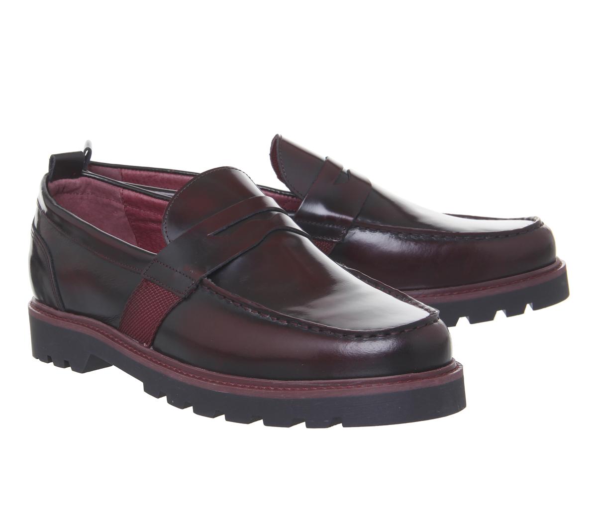 Ask the MissusInspiration LoaferDark Red Leather