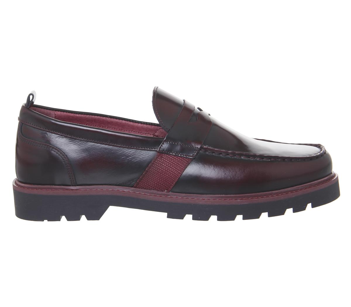Ask the MissusInspiration LoaferDark Red Leather