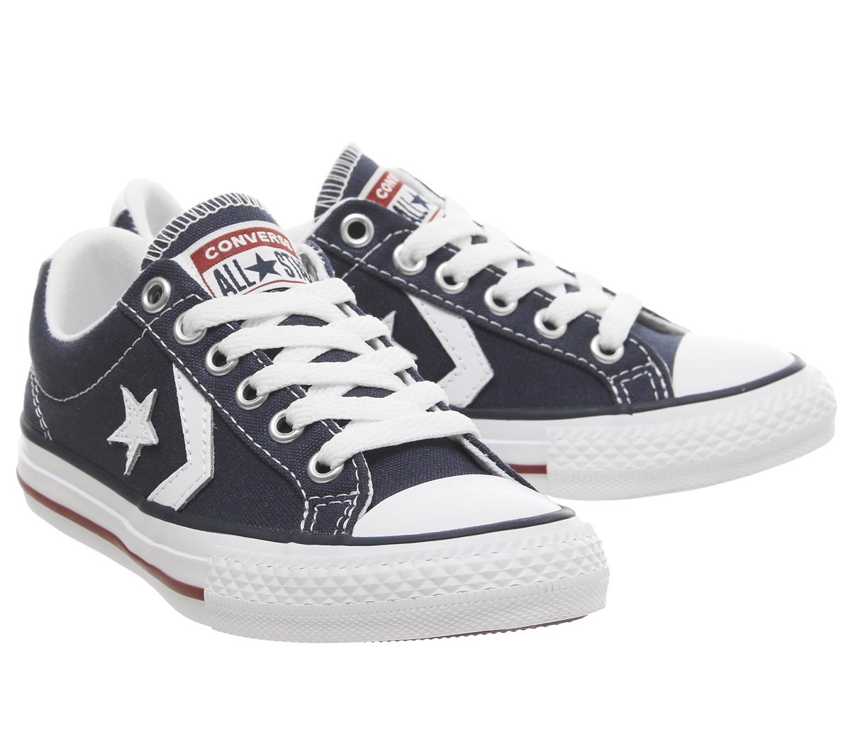 ConverseStar Player YouthNavy White Red